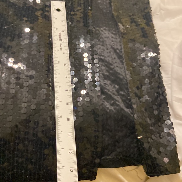 Vintage Niteline by Della Roufogali Black Sequin Tank Dress Floor Length EC! - Picture 10 of 12